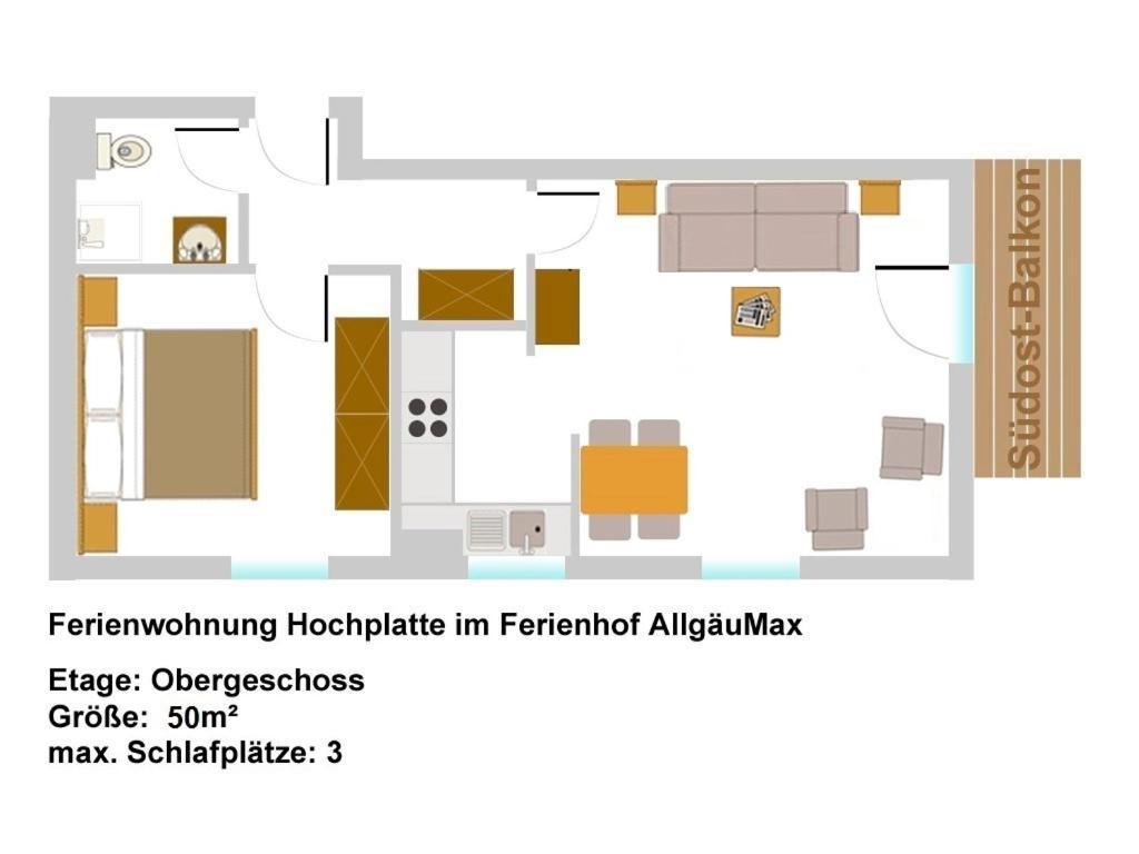 Ferienhof Allgaeumax 福森 客房 照片
